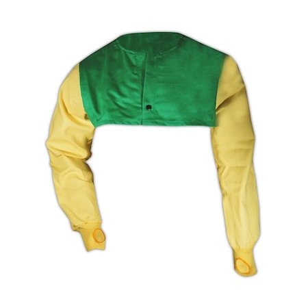 Magid SparkGuard Flame Resistant 9 oz Cape Sleeve with Woven Kevlar Sleeves, L 18015TWKW-L